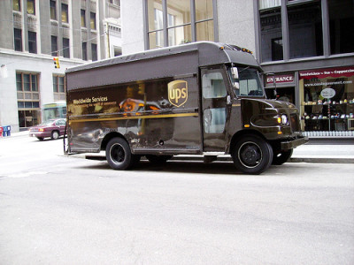 UPSのトラック